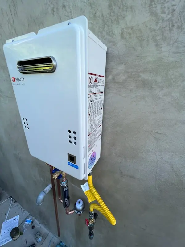 Tankless water heater installation for Manchester homes
